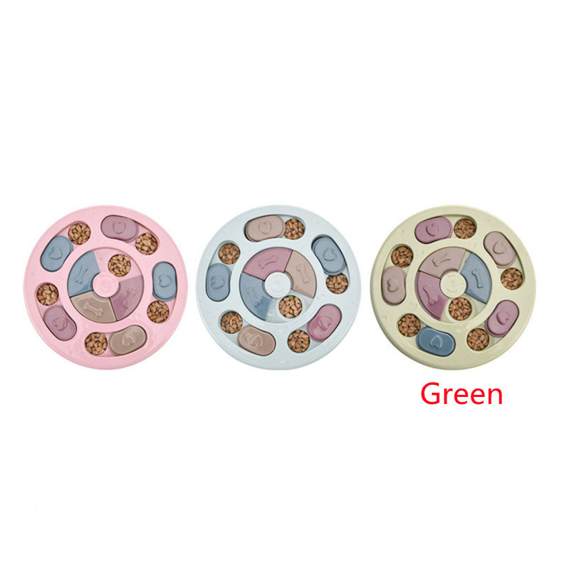 Dog Puzzle Toys Increase IQ Interactive Slow Dispensing Feeding Dog Training Games Feeder for Small Medium Dog Pet Training Toy