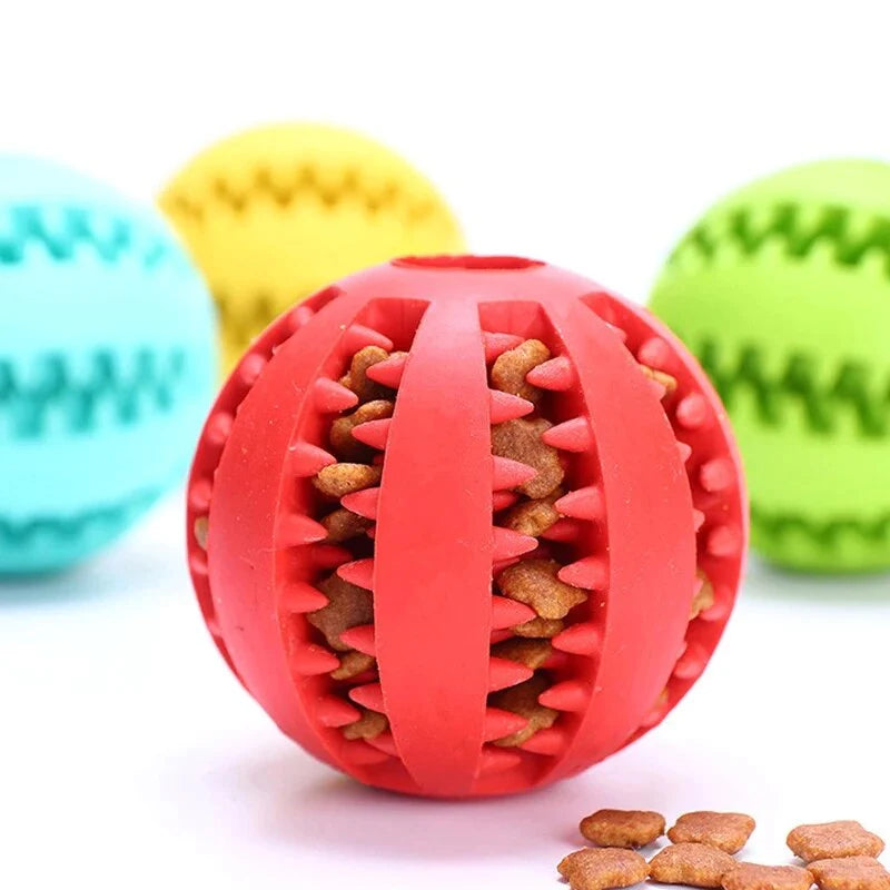 Same Day Delivery Interactive Dog Toy Ball - Chewing and Tooth Cleaning Solution for Pets