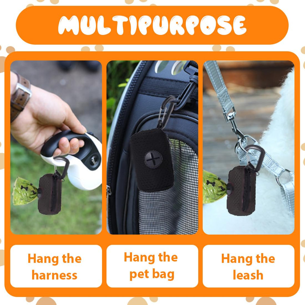 2 Stück Spender Für Hundekotbeutel Dispenser, Kotbeutelspender Pet Poop Tasche Halter Universal Dog Bag Poop Dispenser, Haustierhundekotbeutelspender Für Hunde Outdoor Spaziergänge