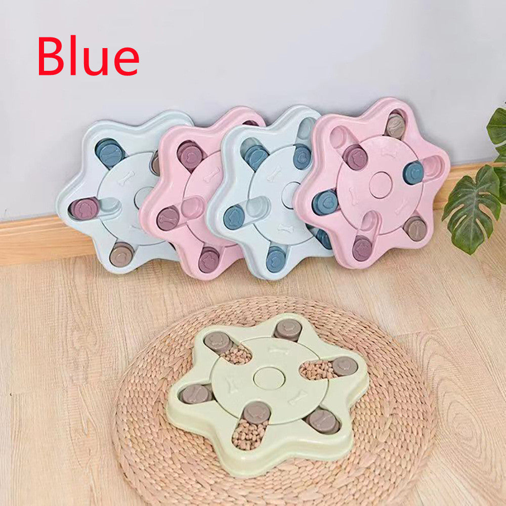 Dog Puzzle Toys Increase IQ Interactive Slow Dispensing Feeding Dog Training Games Feeder for Small Medium Dog Pet Training Toy