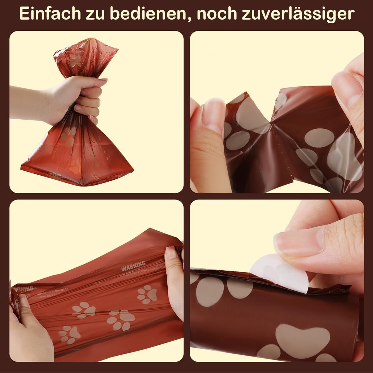 240 Stück Beutel, Hundekotbeutel, Tragbar Hunde Kotbeutel Biologisch Abbaubar Hundebeutel Mit Duft Hunde Auslaufsicher Dog Poop Hundes Sachen
