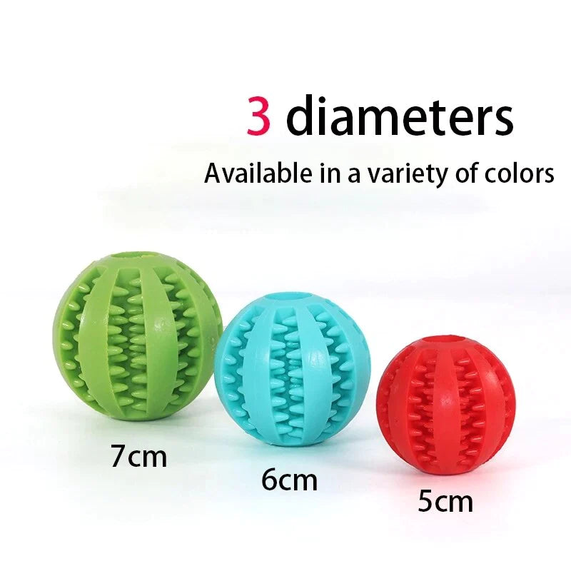 Same Day Delivery Interactive Dog Toy Ball - Chewing and Tooth Cleaning Solution for Pets