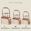Creative Pet Carry Bag Large Capacity Outdoor One-Shoulder Tilt Straddle Tote Cat Bag Small Dog Brown Bear Bag Pet Products