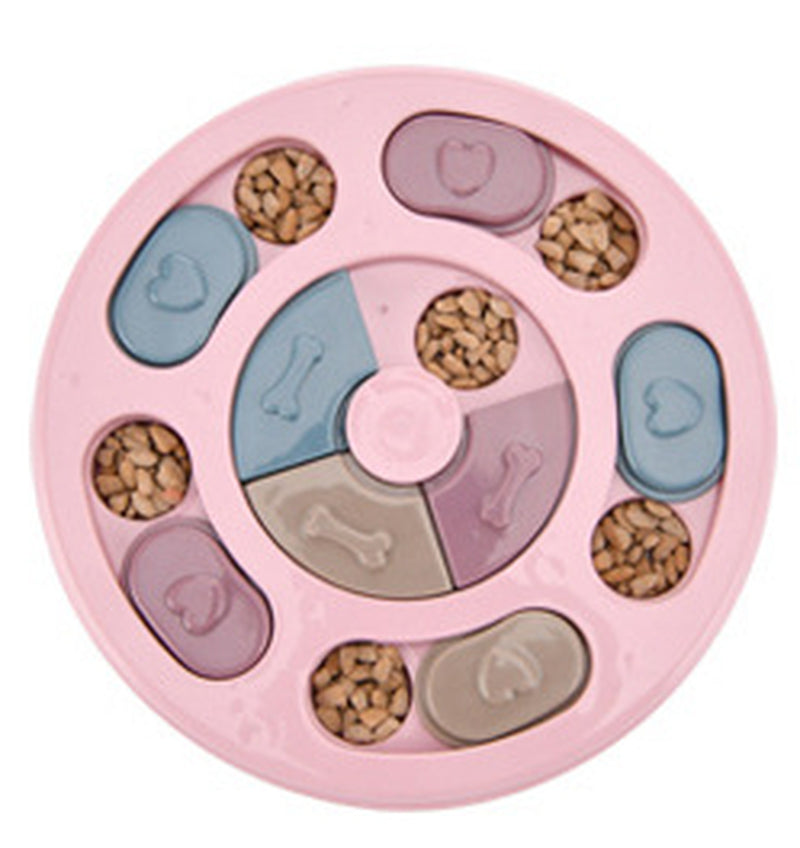 Dog Puzzle Toys Increase IQ Interactive Slow Dispensing Feeding Dog Training Games Feeder for Small Medium Dog Pet Training Toy